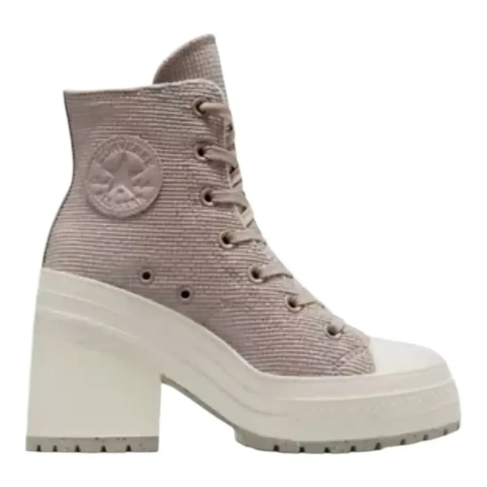 CONVERSE Chuck 70 De Luxe Heel Stone Gray Boots Shoes NEW Men's Size 10.5‎